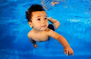 Bébé nageur - Martinique - Rivière-Salée