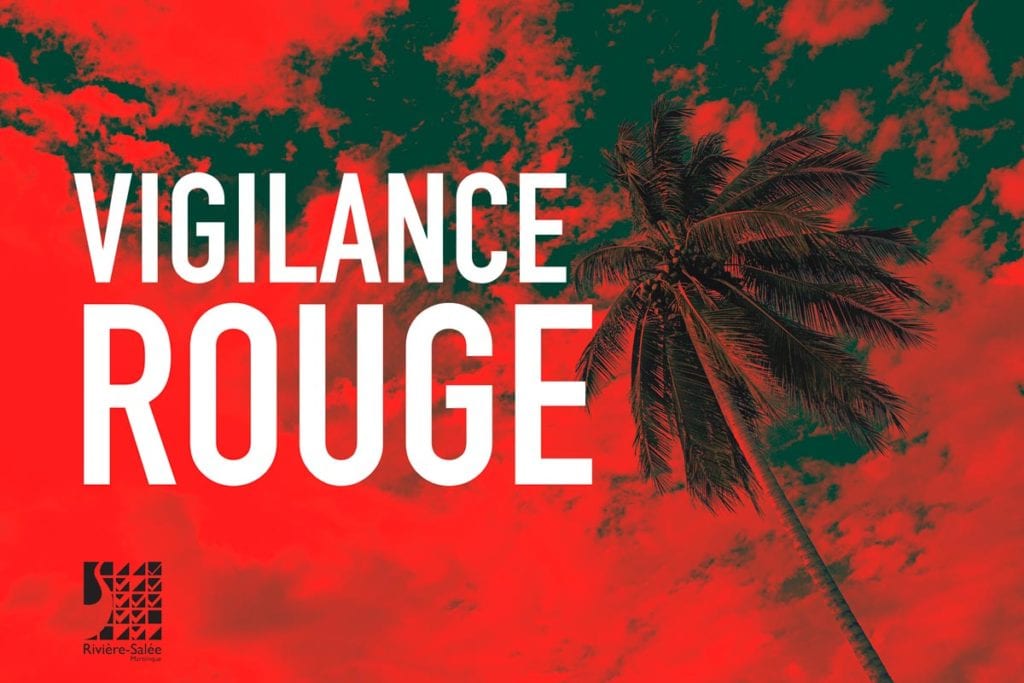 Consignes Vigilance rouge Cyclone - Martinique