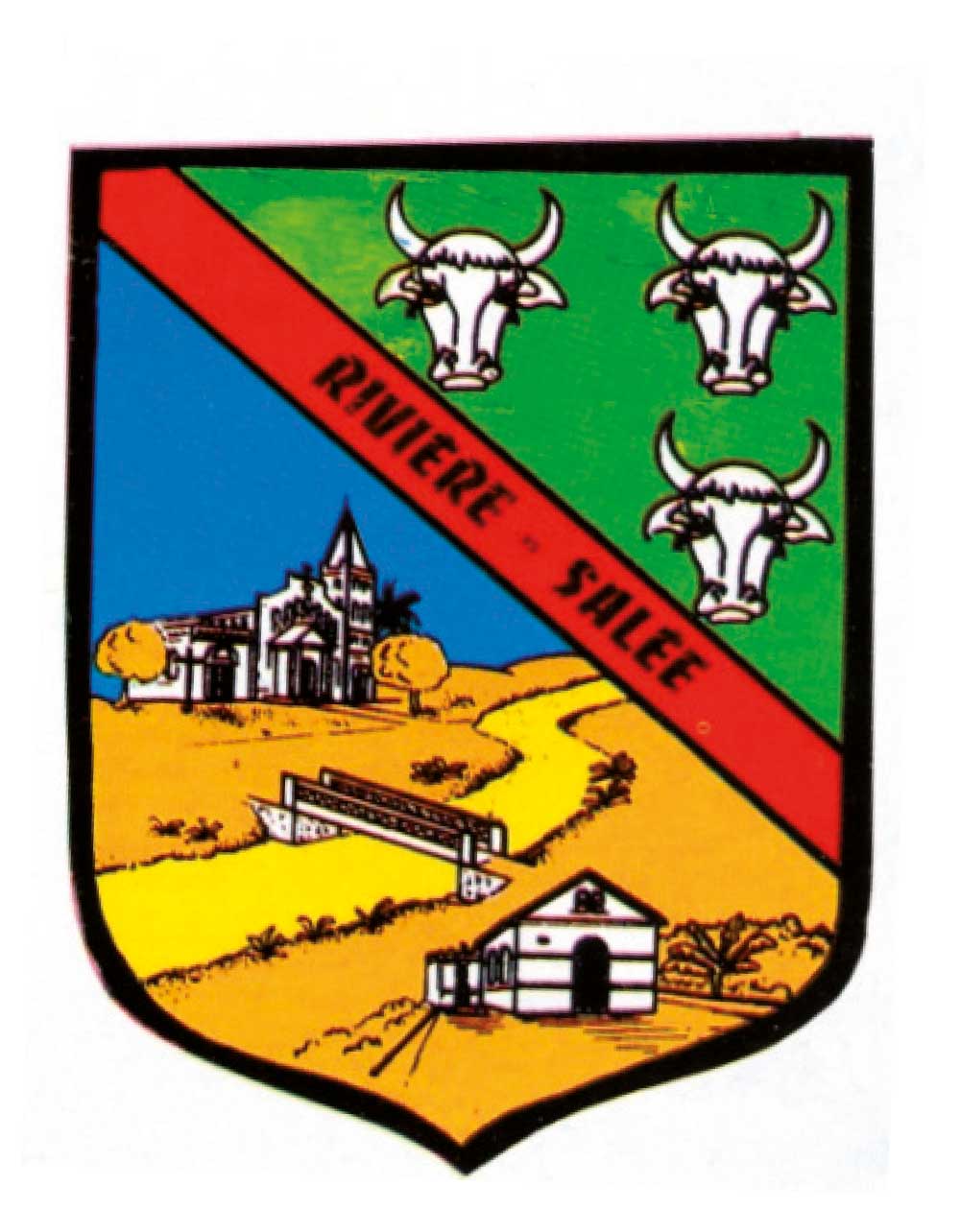 Le blason de Riviere-Salee